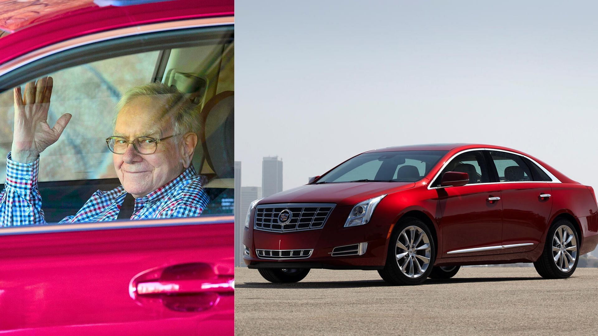 Warren Buffett's Red Cadillac XTS