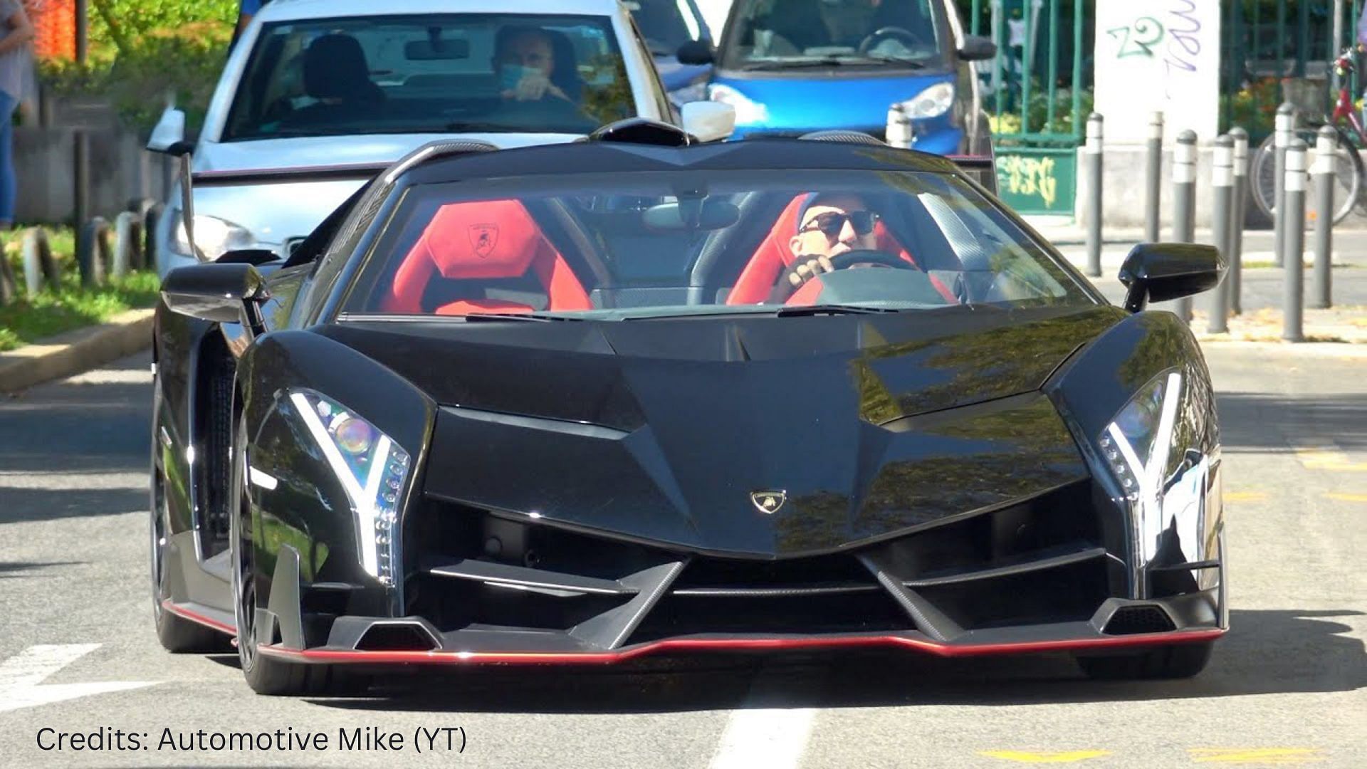 Jeff Bezos Driving A Lamborghini Veneno 