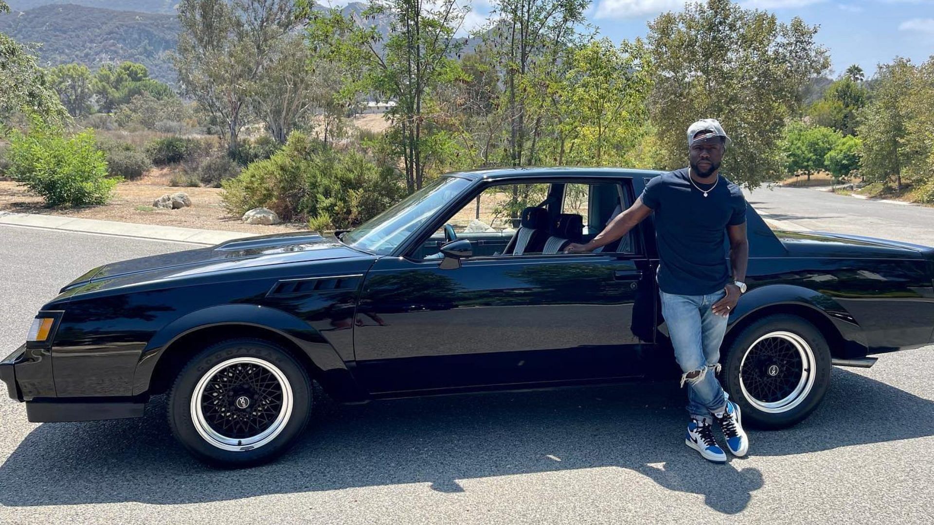 Kevin Hart with his 1987 Buick Grand National