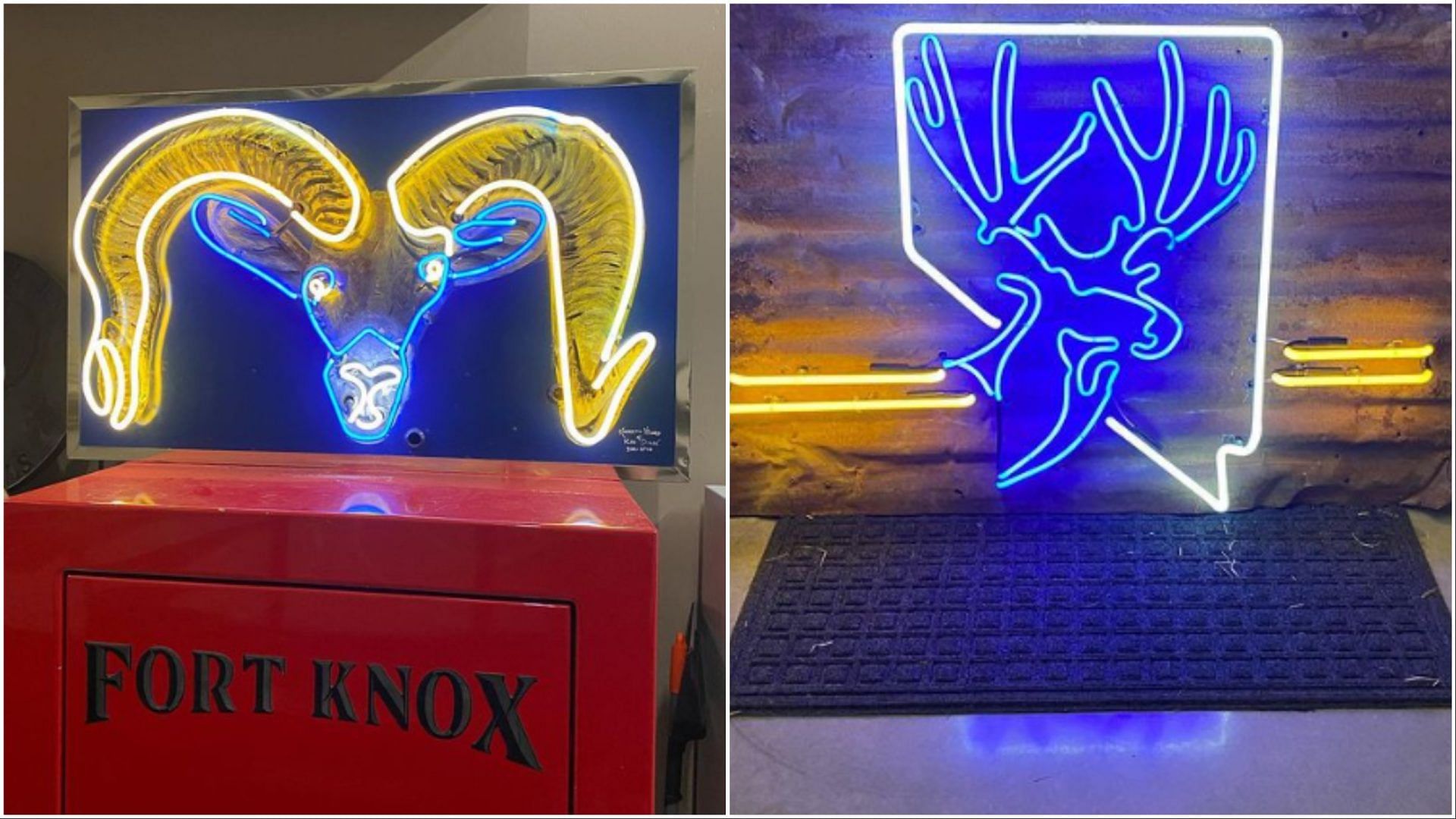 Stone Cold And Neon Sign Collection