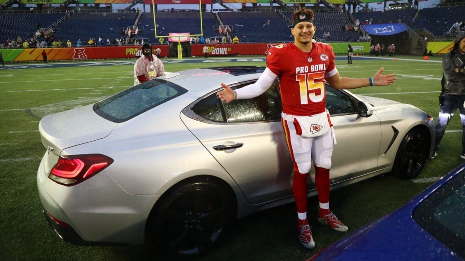 Patrick Mahomes's Genesis G70