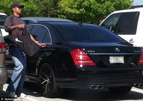 Tiger Woods' Mercedes-Benz AMG S65