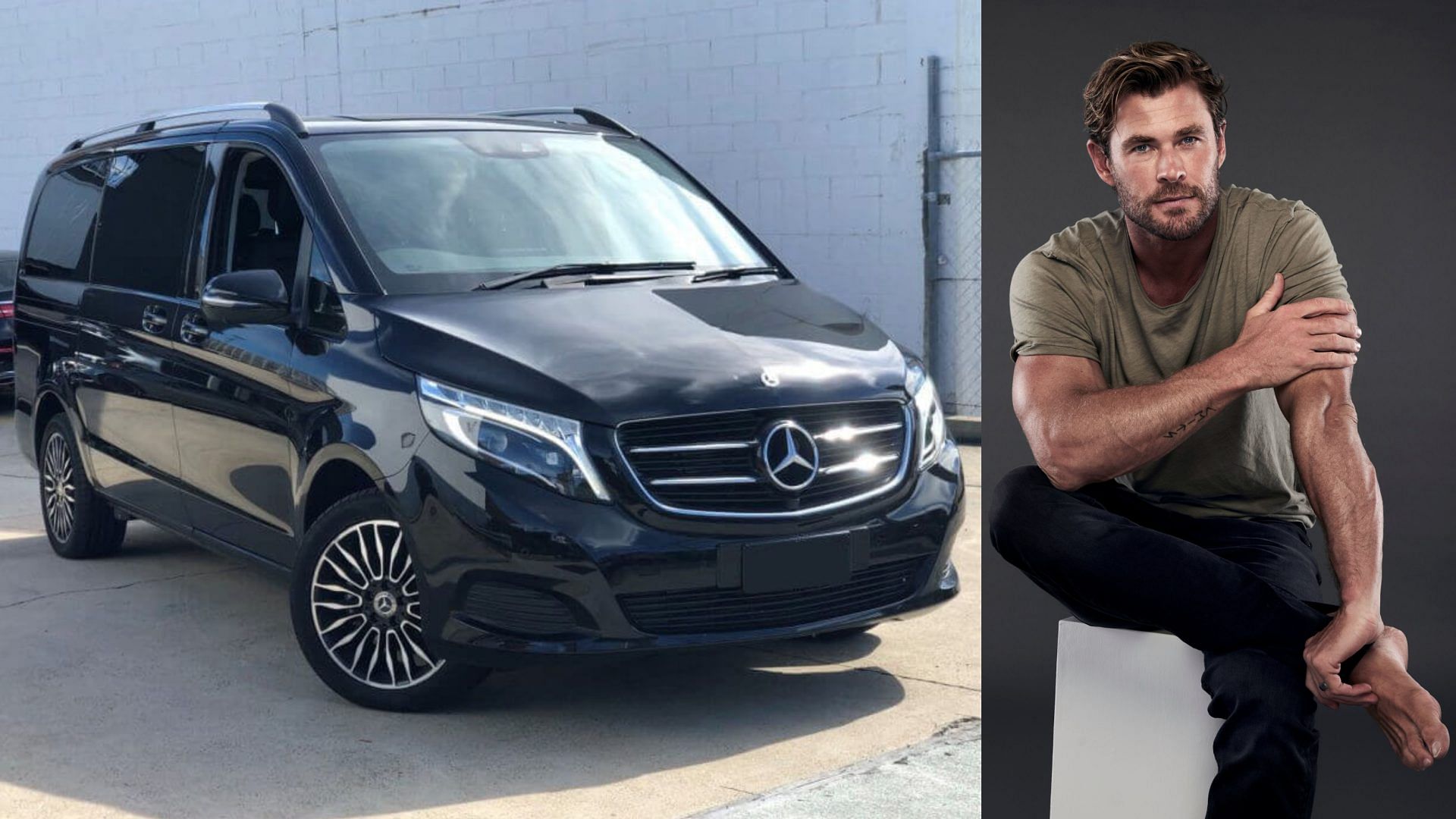 Chris Hemsworth's Mercedes Banz V250d