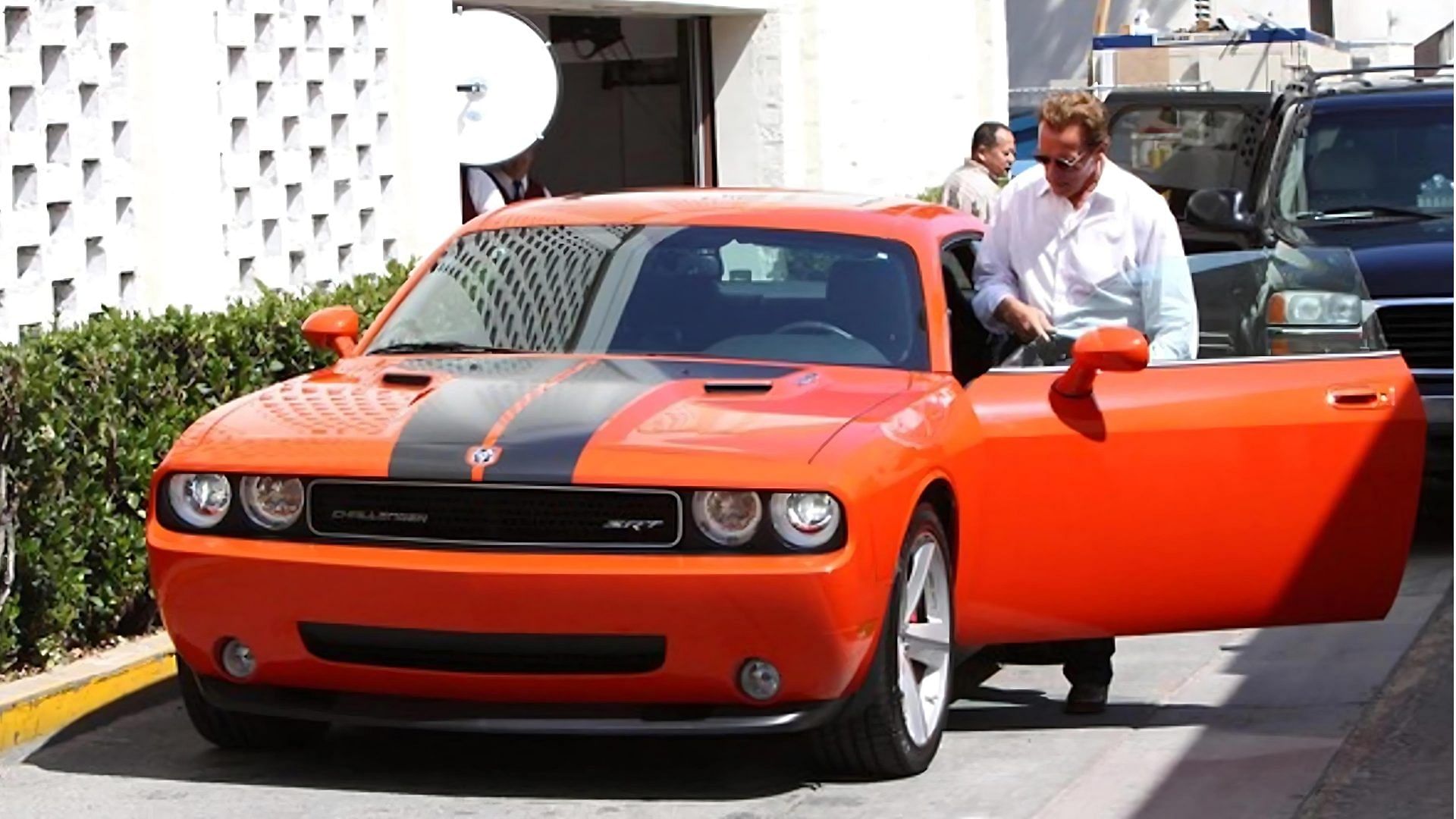 Arnold Schwarzenegger's Dodge Challenger SRT8