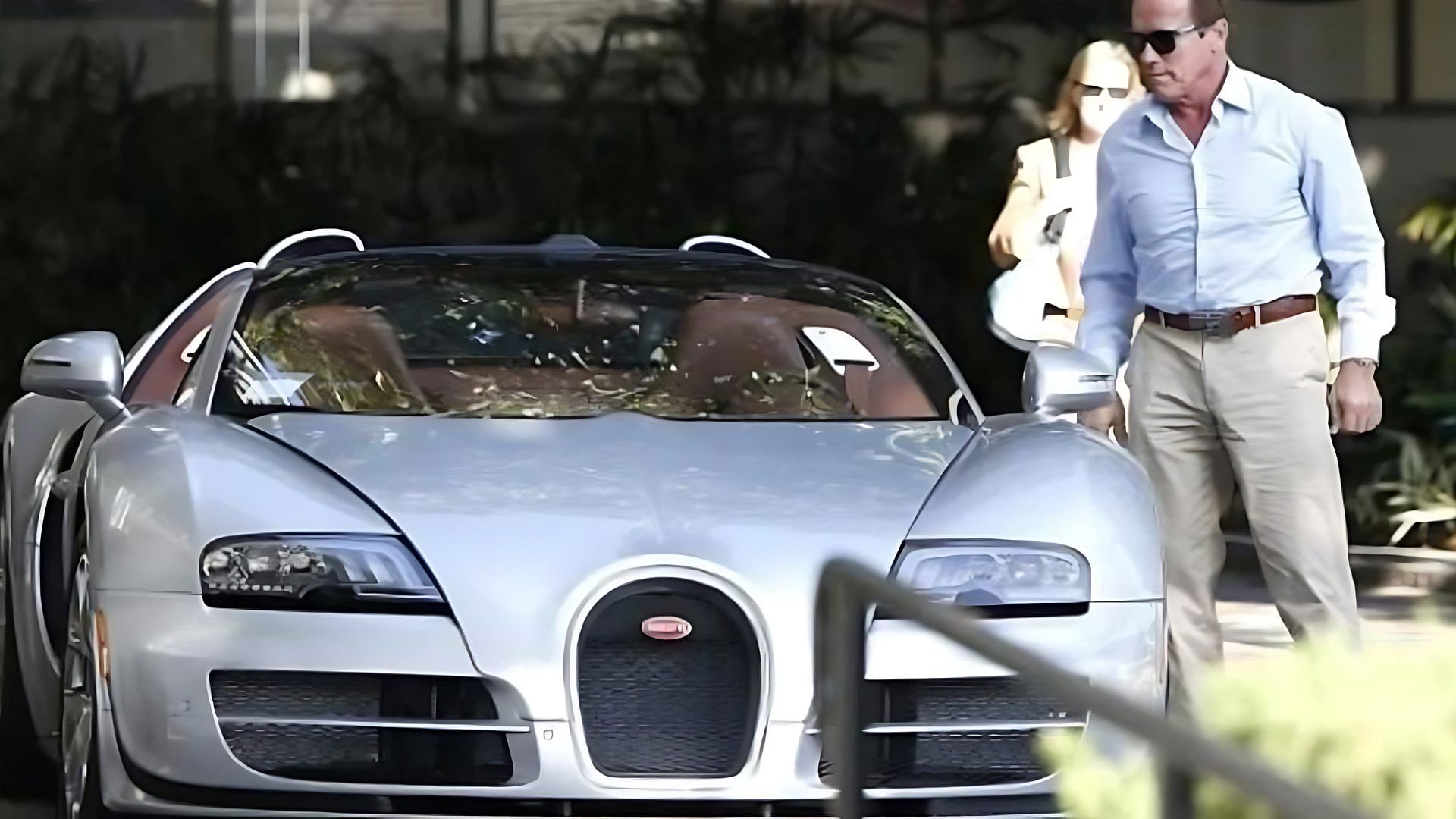 Arnold Schwarzenegger's Bugatti Veyron