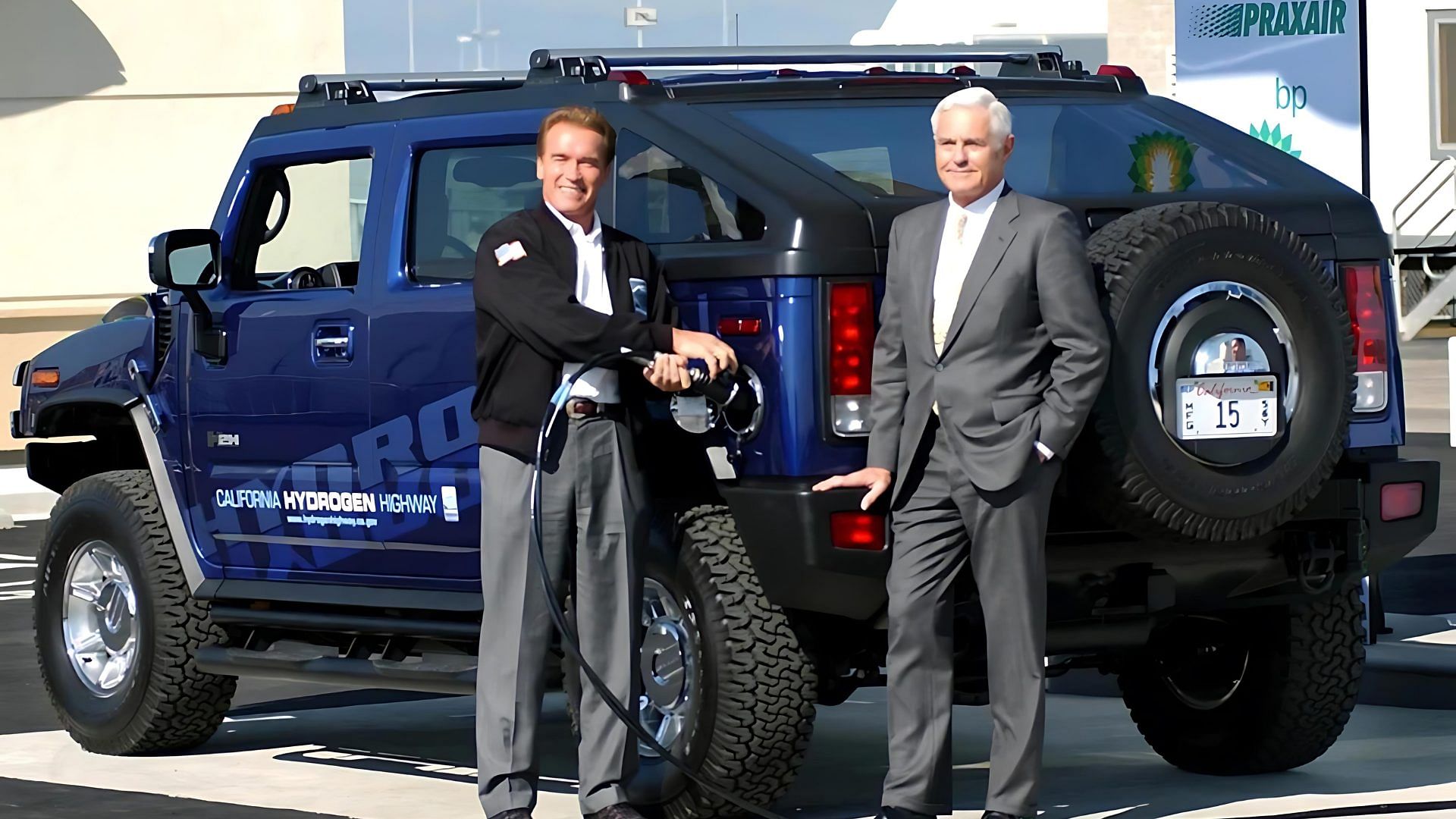 Arnold Schwarzenegger's Hummer H2