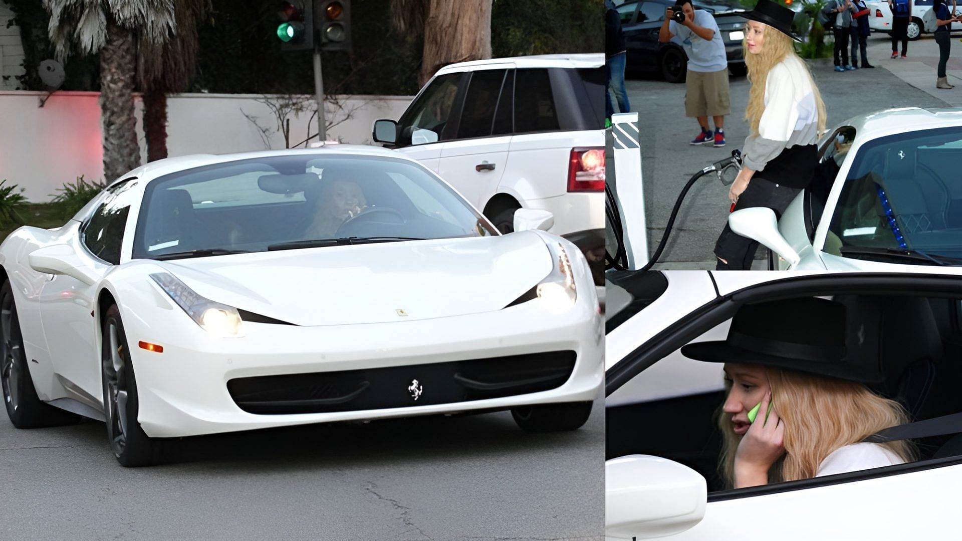 Iggy Azalea Ferrari 458 Spider