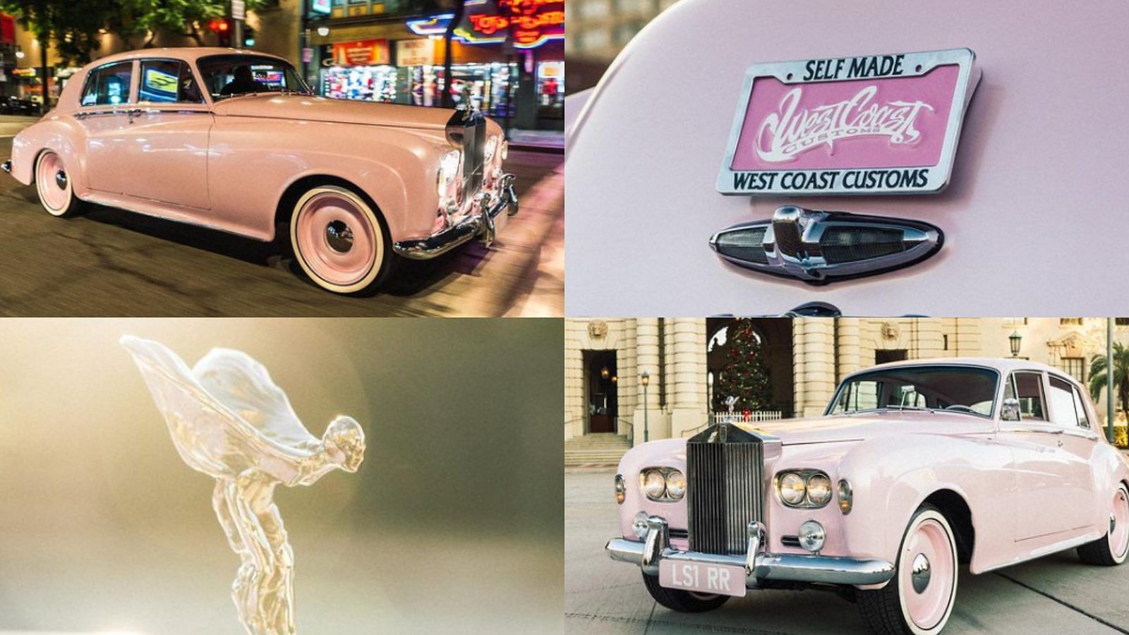 Jeffree Star's Baby Ice Pink 1965 Rolls-Royce Silver Cloud III