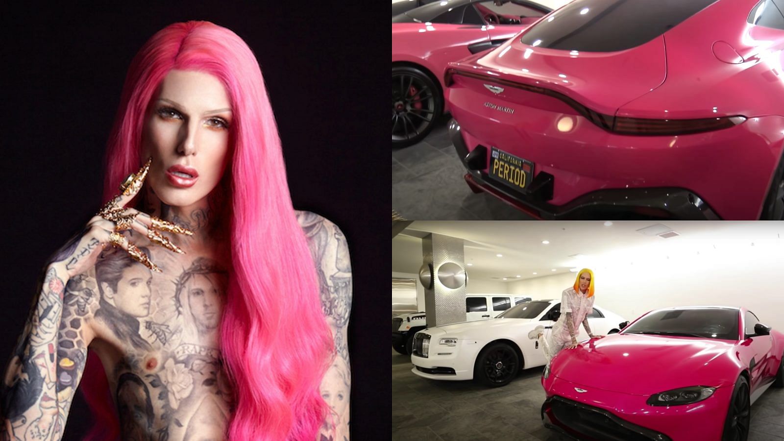 Jeffree Star's Aston Martin Vantage V12