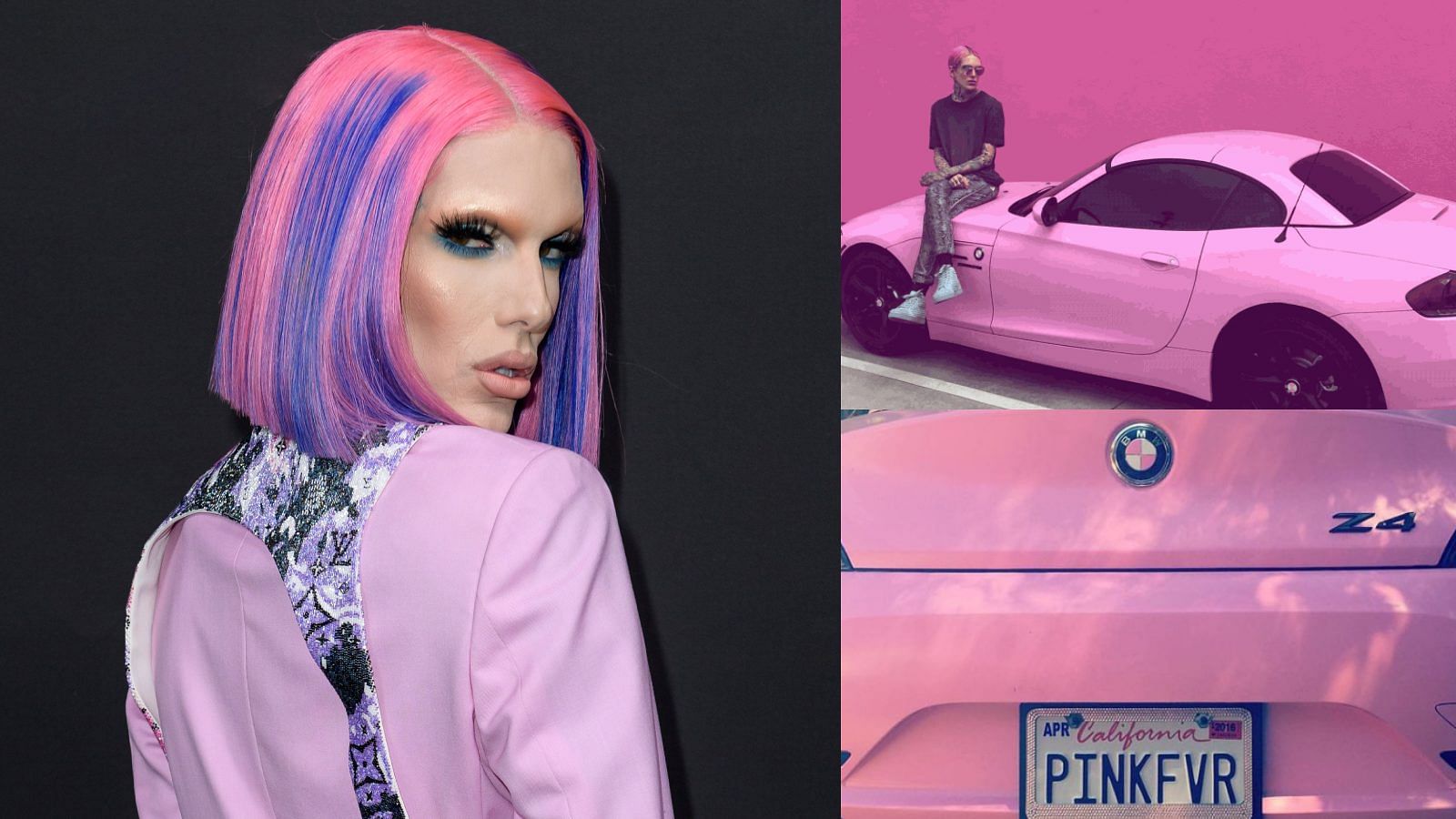 Jeffree Star's Pink BMW Z4