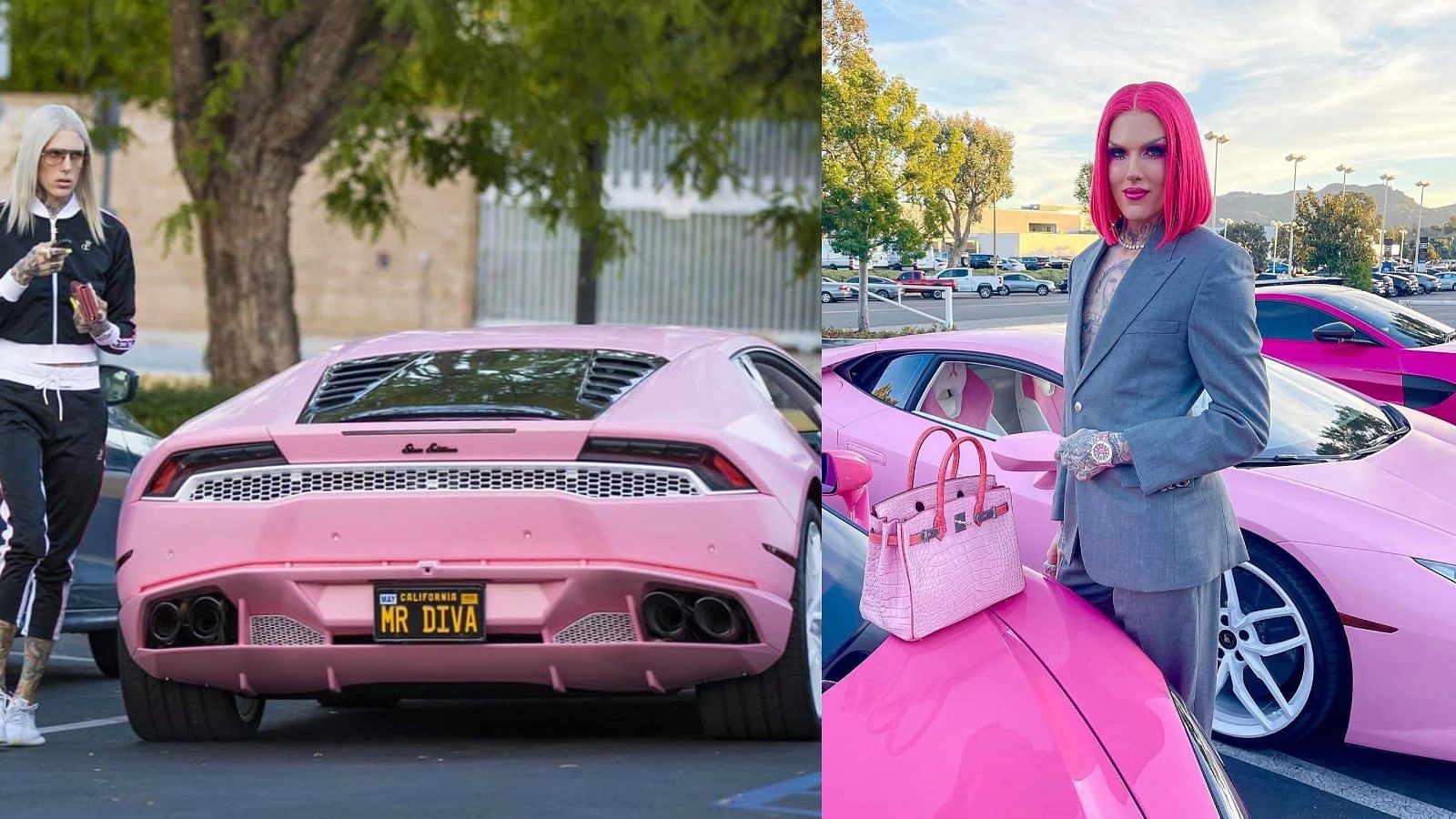 Jeffree Star's Pink Lamborghini 610-4 Huracán