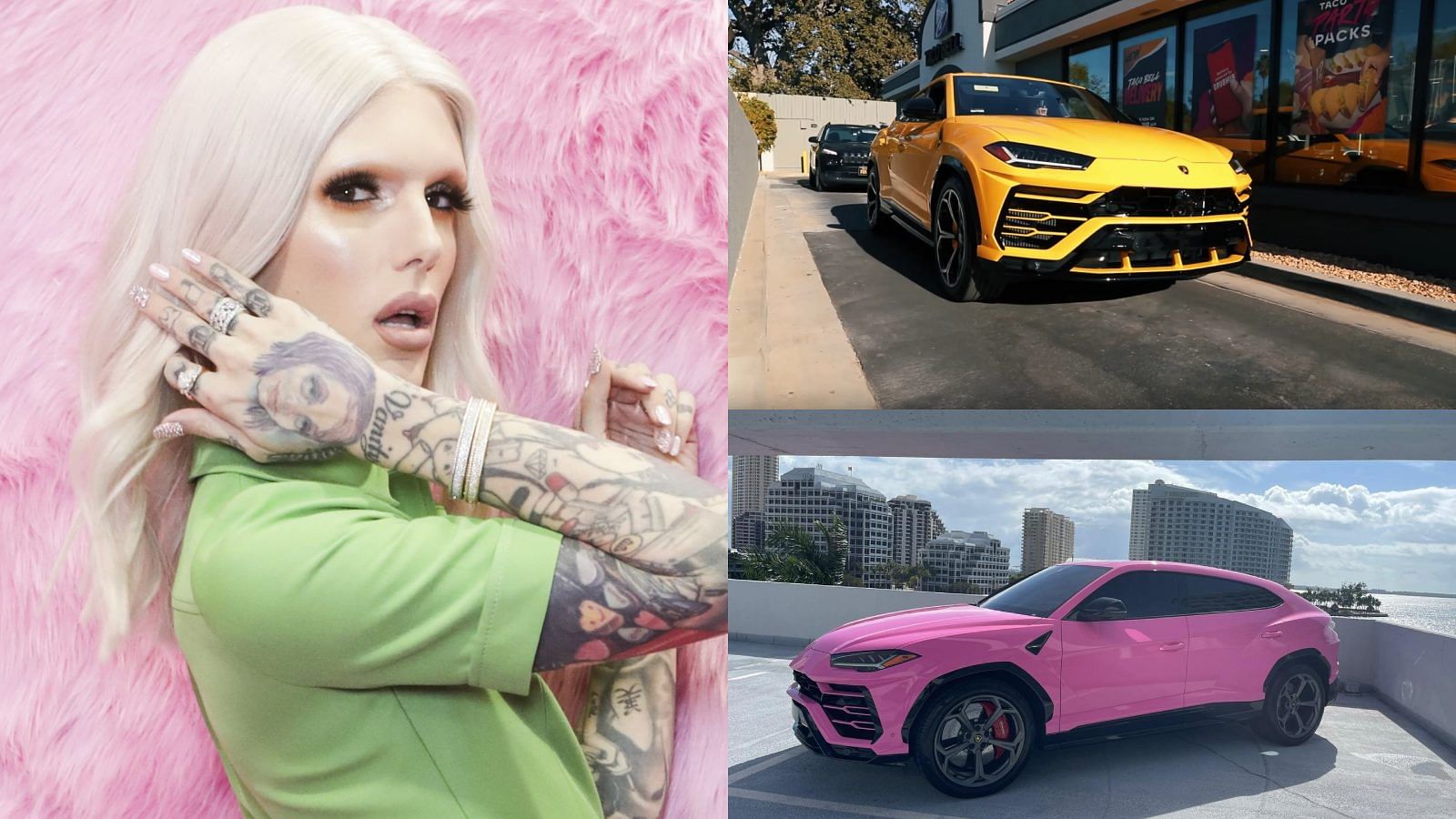 Jeffree Star's Baby Pink 2020 Lamborghini Urus