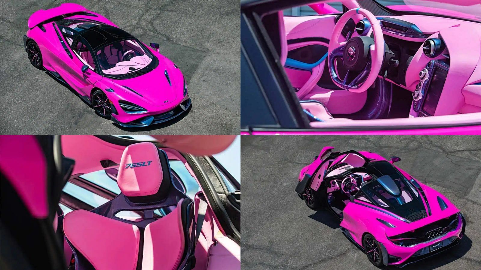 Jeffree Star's Oink McLaren 765LT