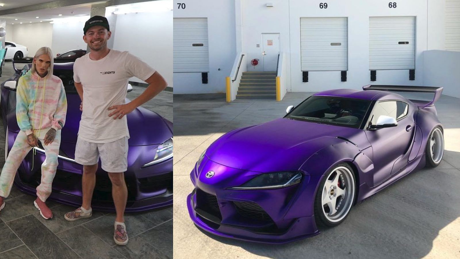 Jeffree Star bought The Stradman's Toyota Supra Widebody