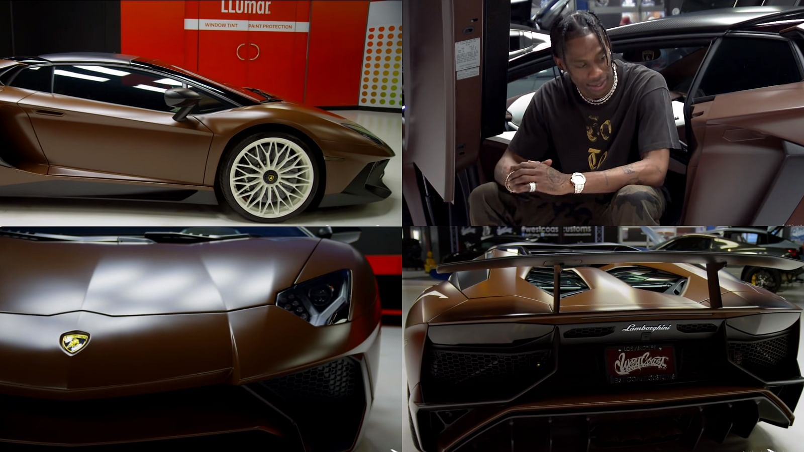 Travis Scott's 2017 Lamborghini Aventador SV