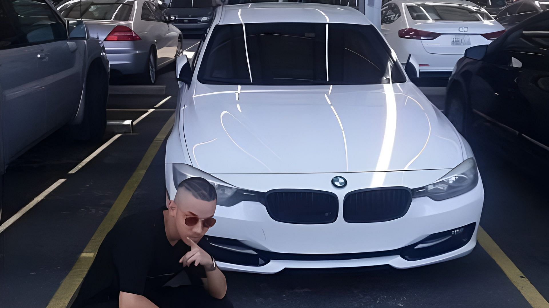 Bad Bunny's BMW Car