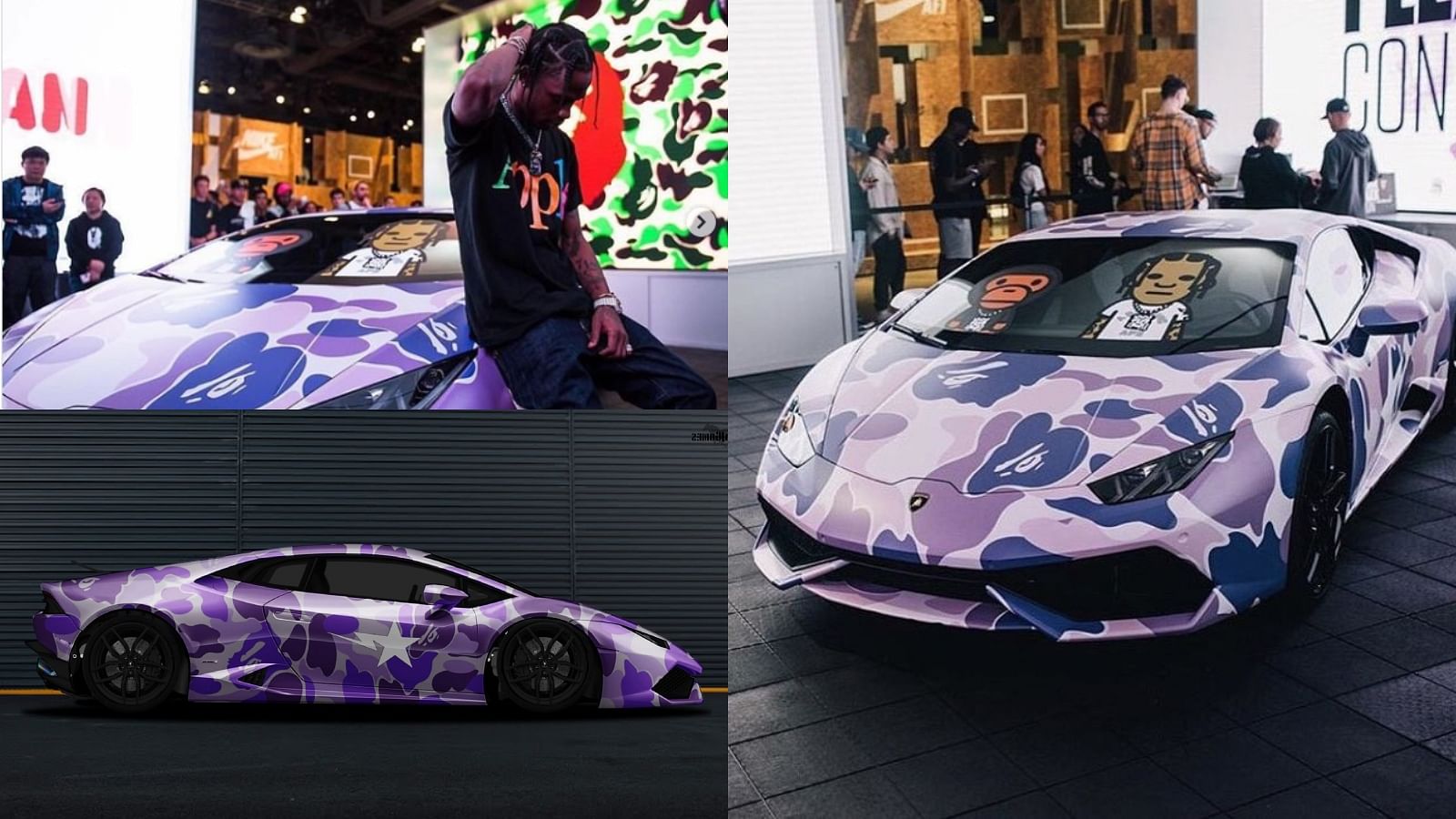 Travis Scott's 2015 Lamborghini Huracan LP610-4