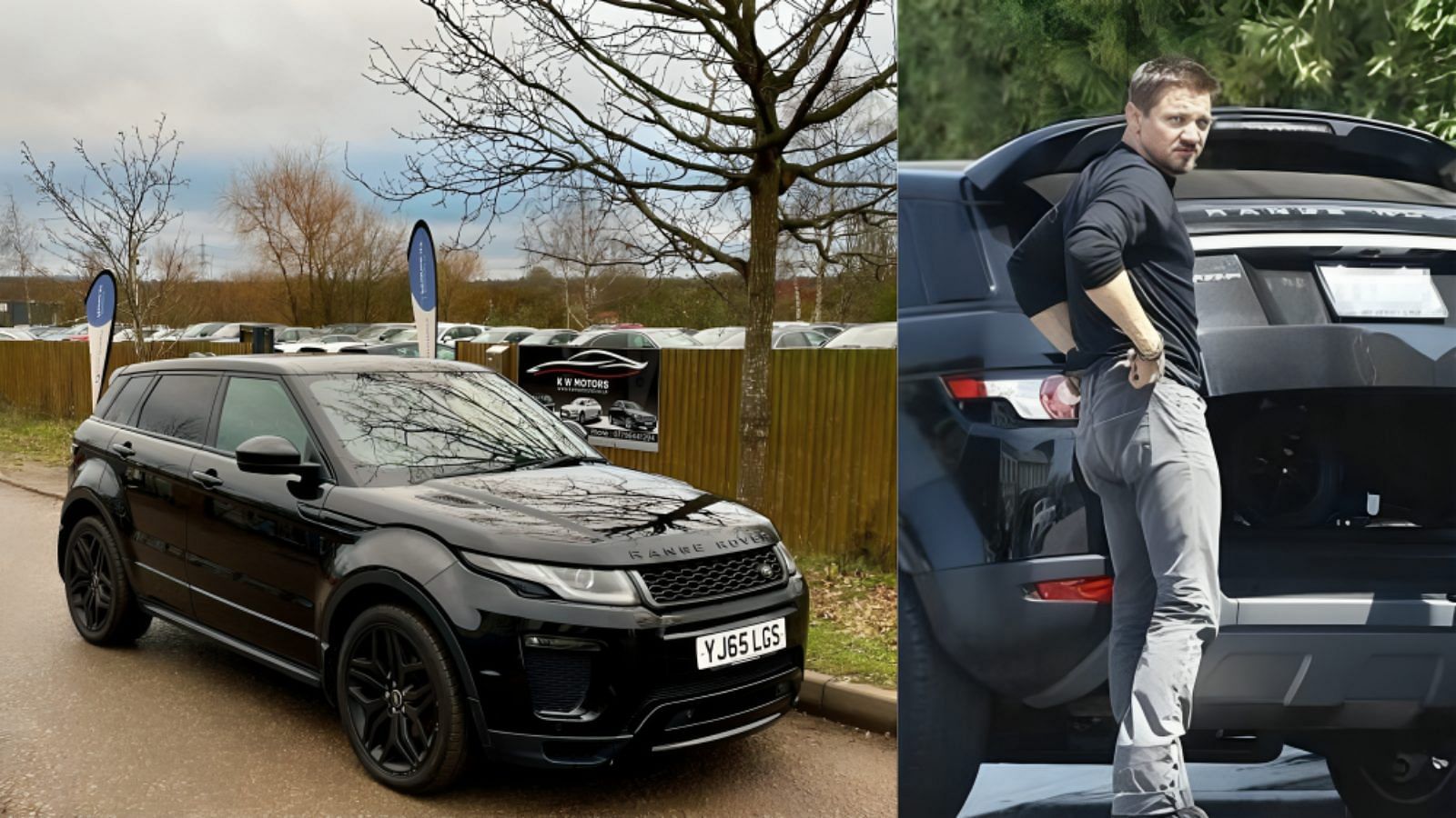 Jeremy Renner's Land Rover Range Rover Evoque