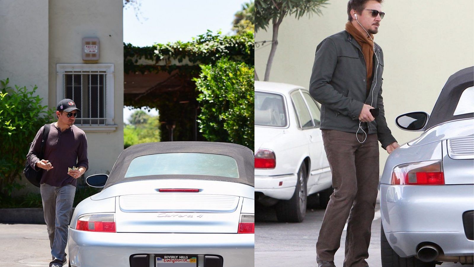 Jeremy Renner's Porsche 911 Carrera S Convertible