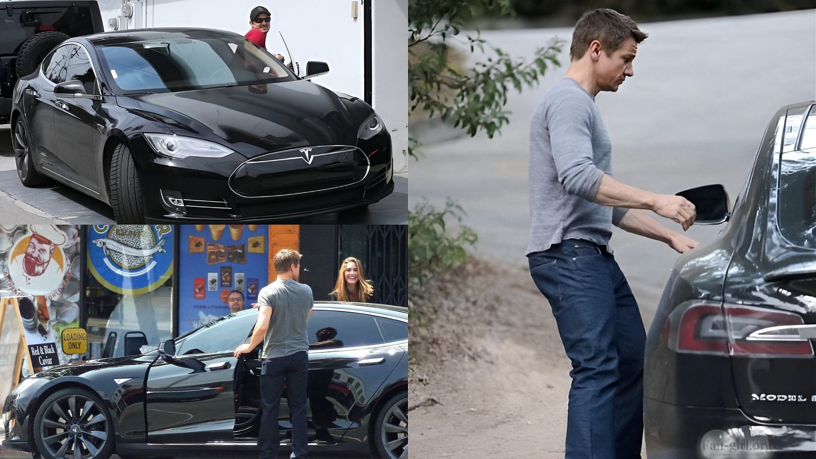 Jeremy Renner's Tesla Model S