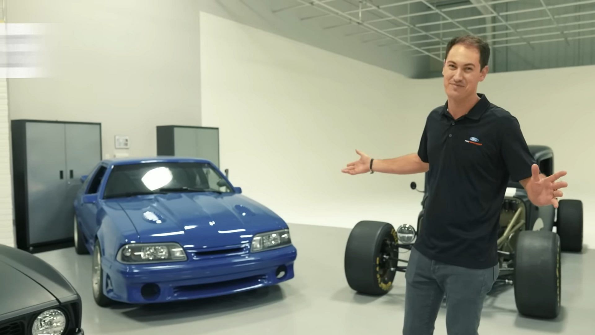 Joey Logano and his 1993 Ford Mustang “Fox Body”