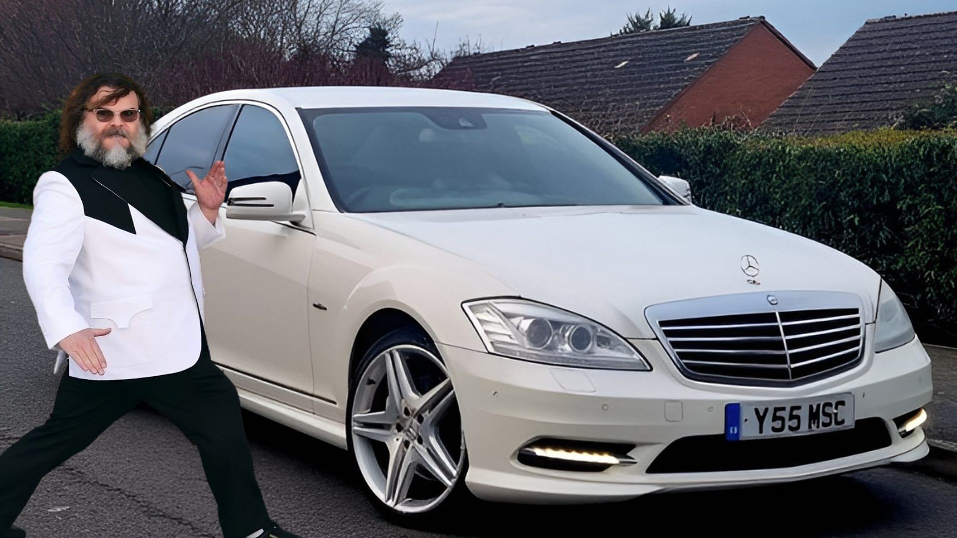 Jack Black's Mercedes S-Class