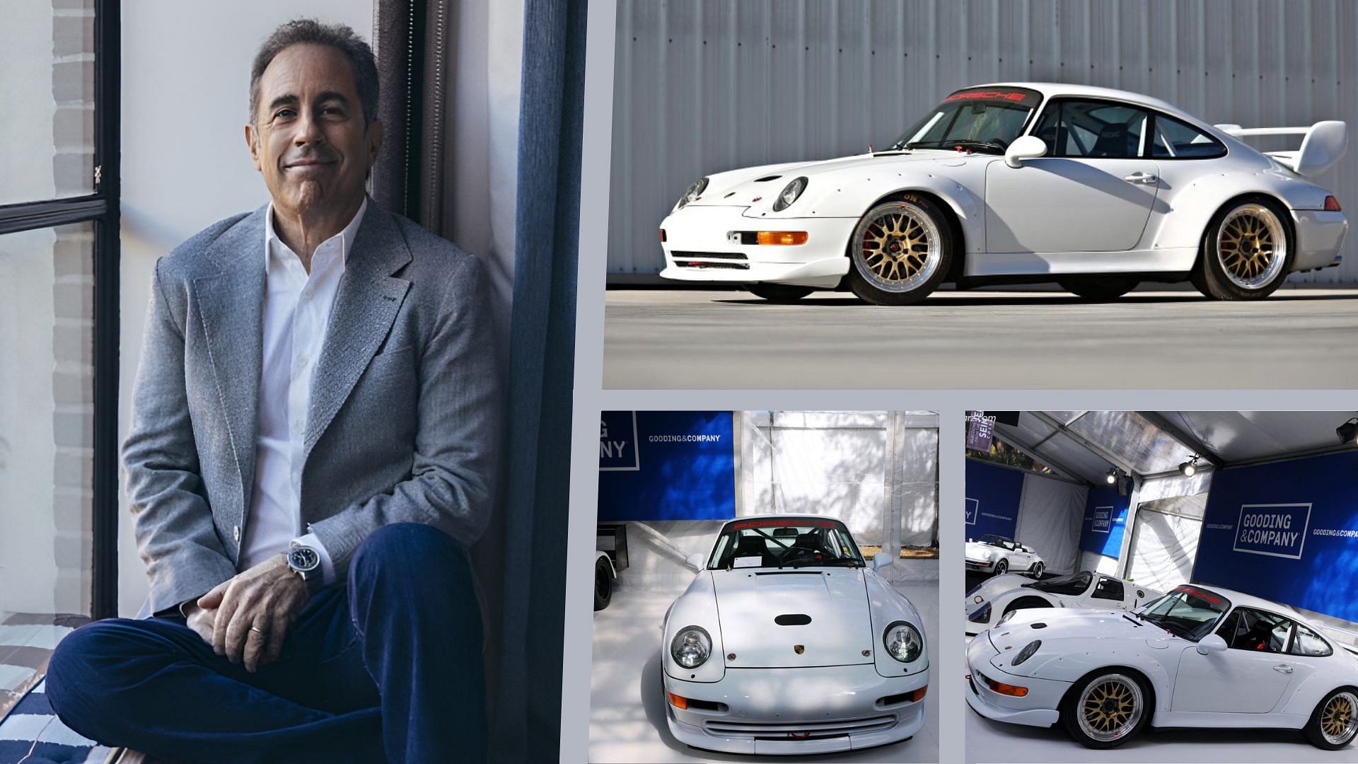 Jerry Seinfeld and his 1997 Porsche 993 Cup 3.8 RSR