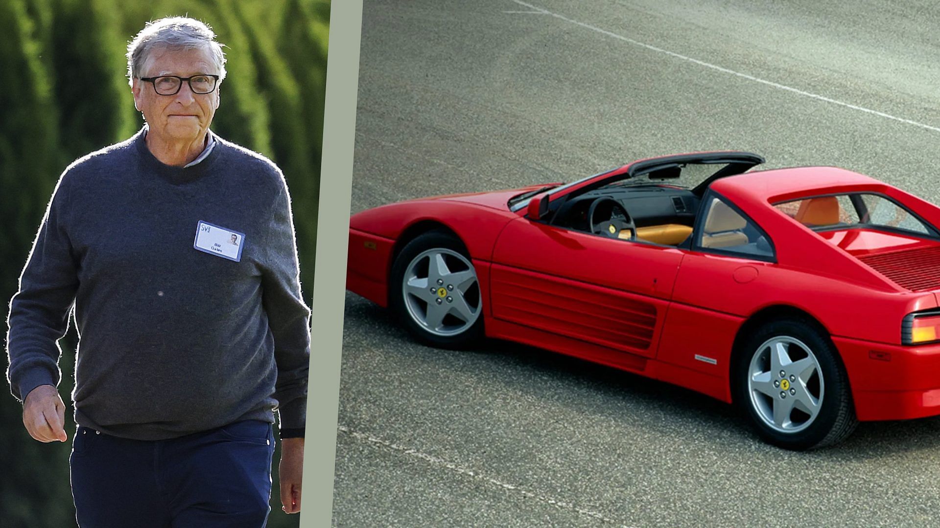 Bill Gates's Ferrari 348 Spider