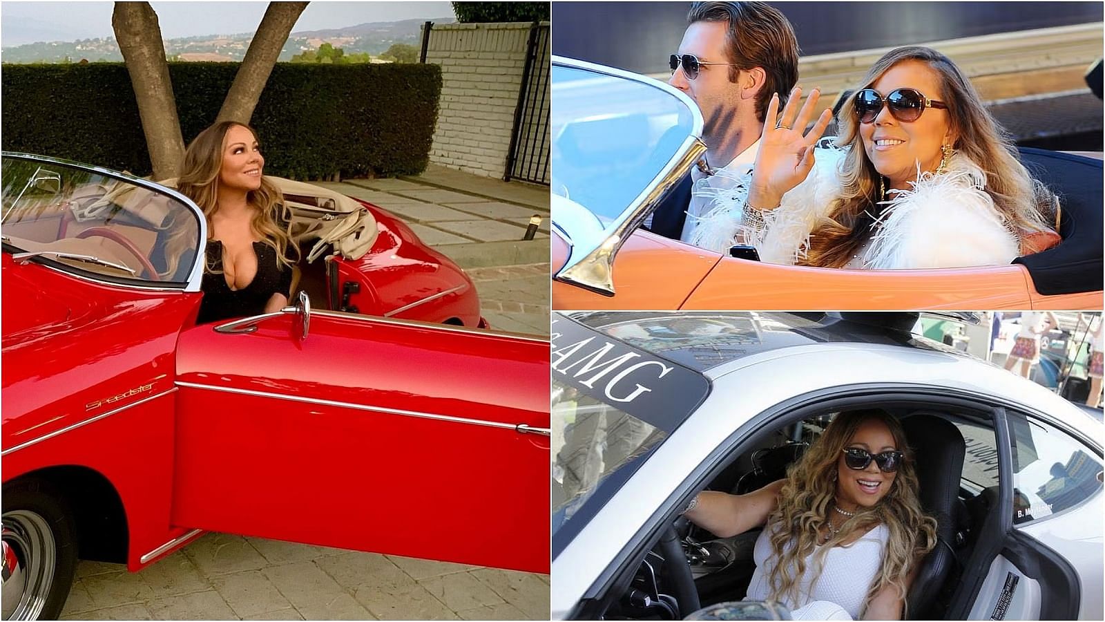 What is Mariah Carey's history with cars?