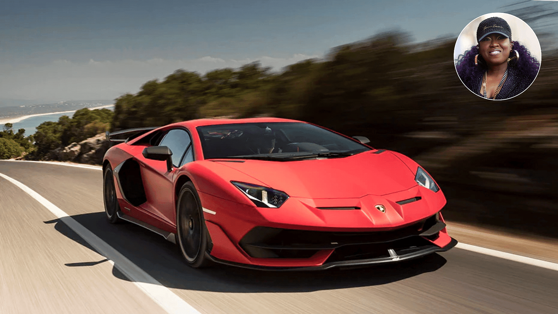 Missy Elliott Aventador 