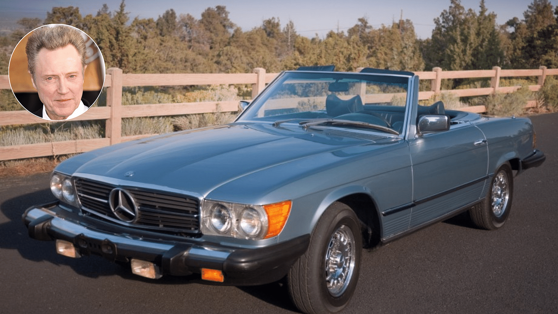 Christopher Walken - 1979 Mercedes-Benz 450 SL Convertible 