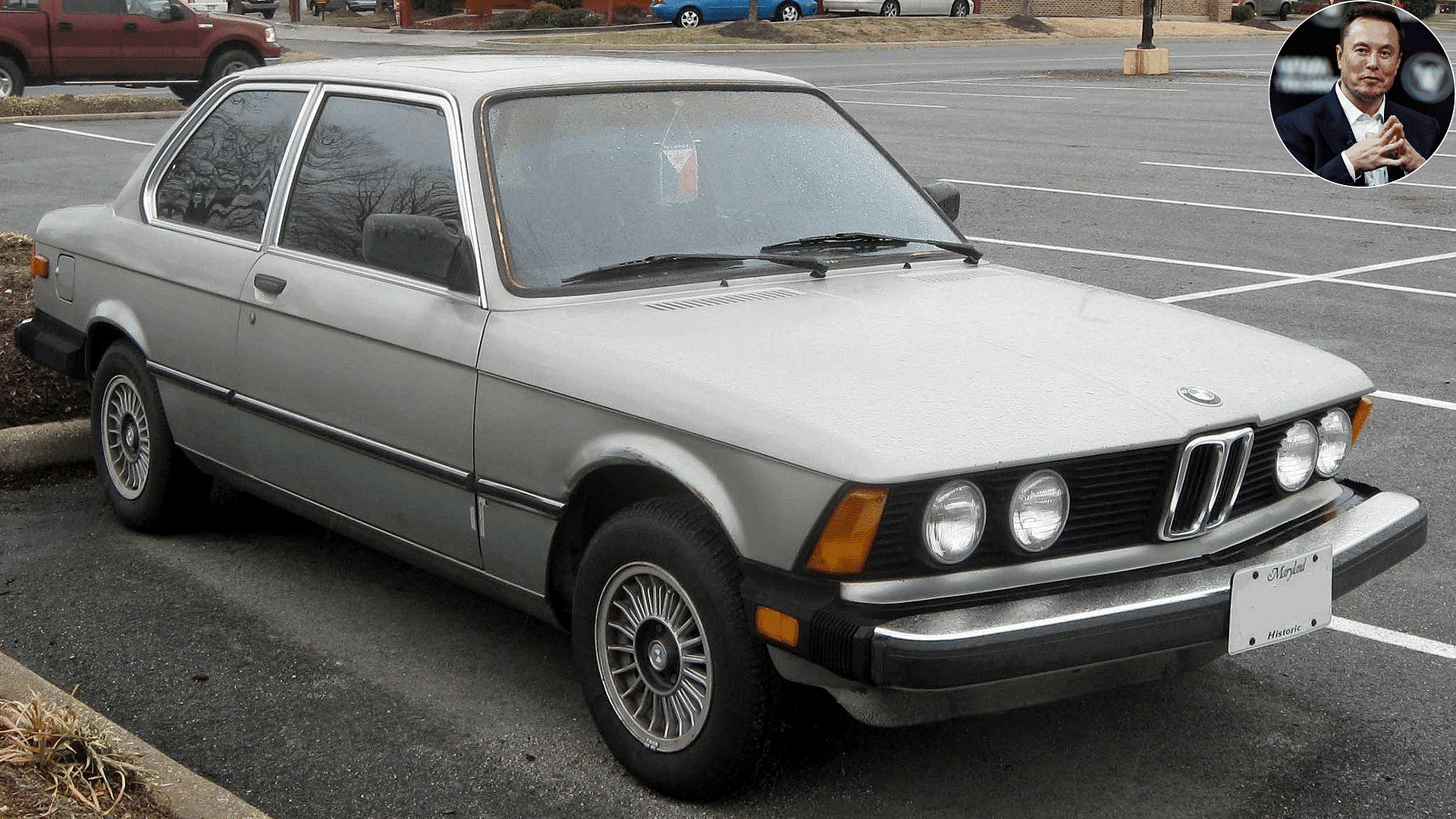 Grey 1978 BMW 320i