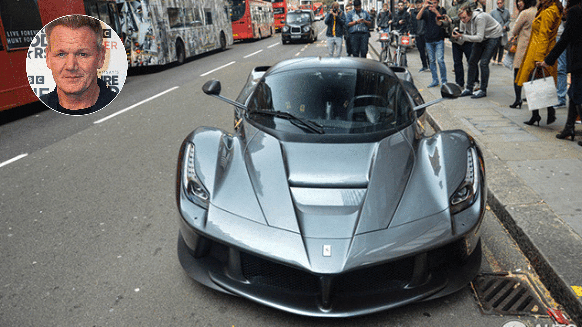 Ferrari Laferrari of gordon ramsay