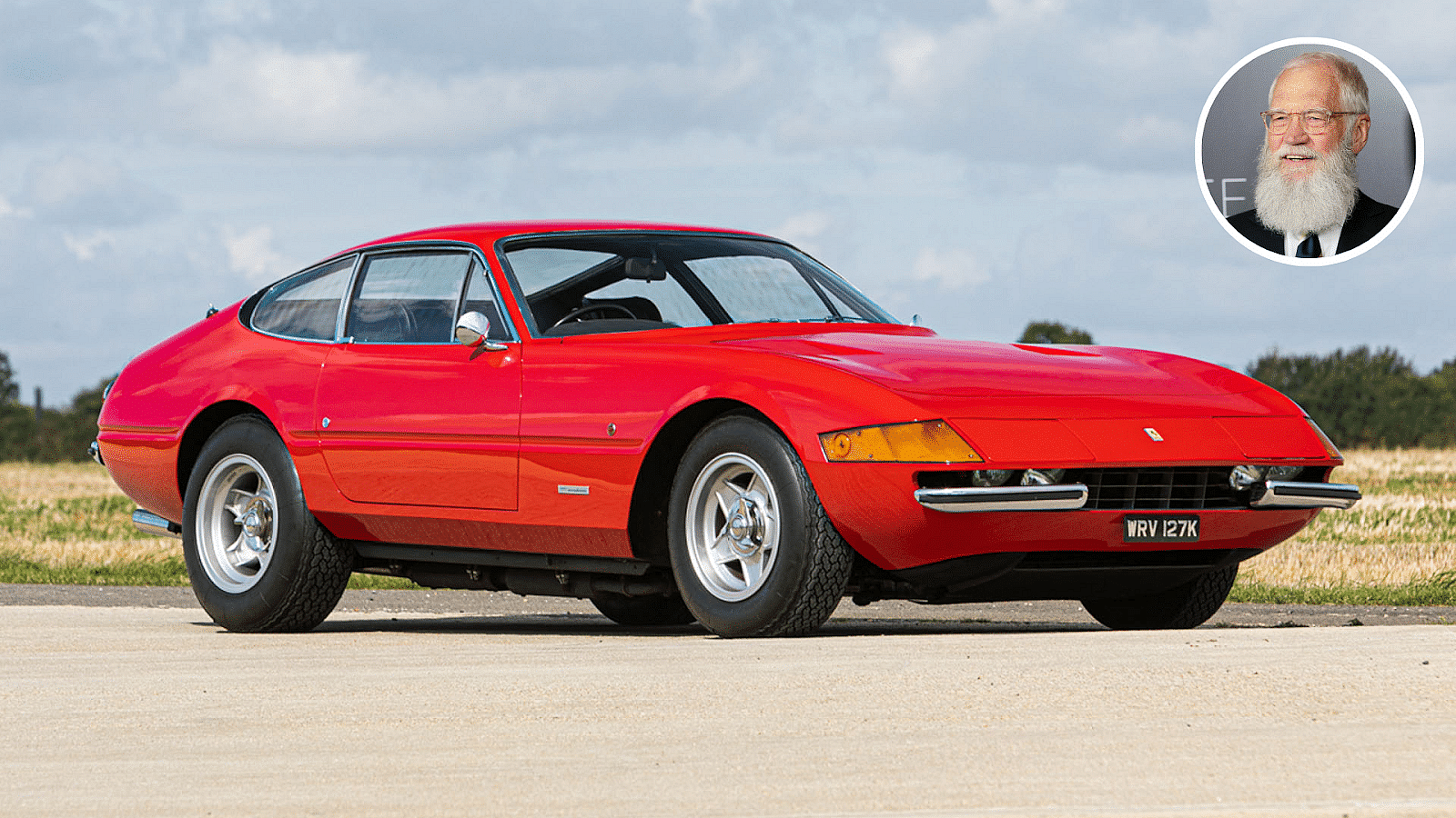 David Letterman's Ferrari Daytona