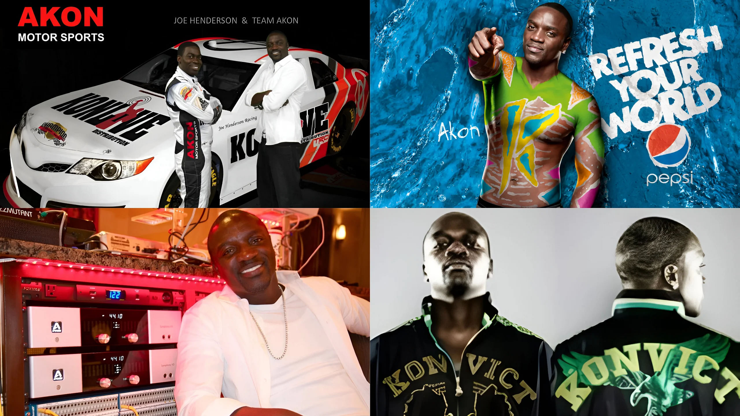 Akon’s car collection