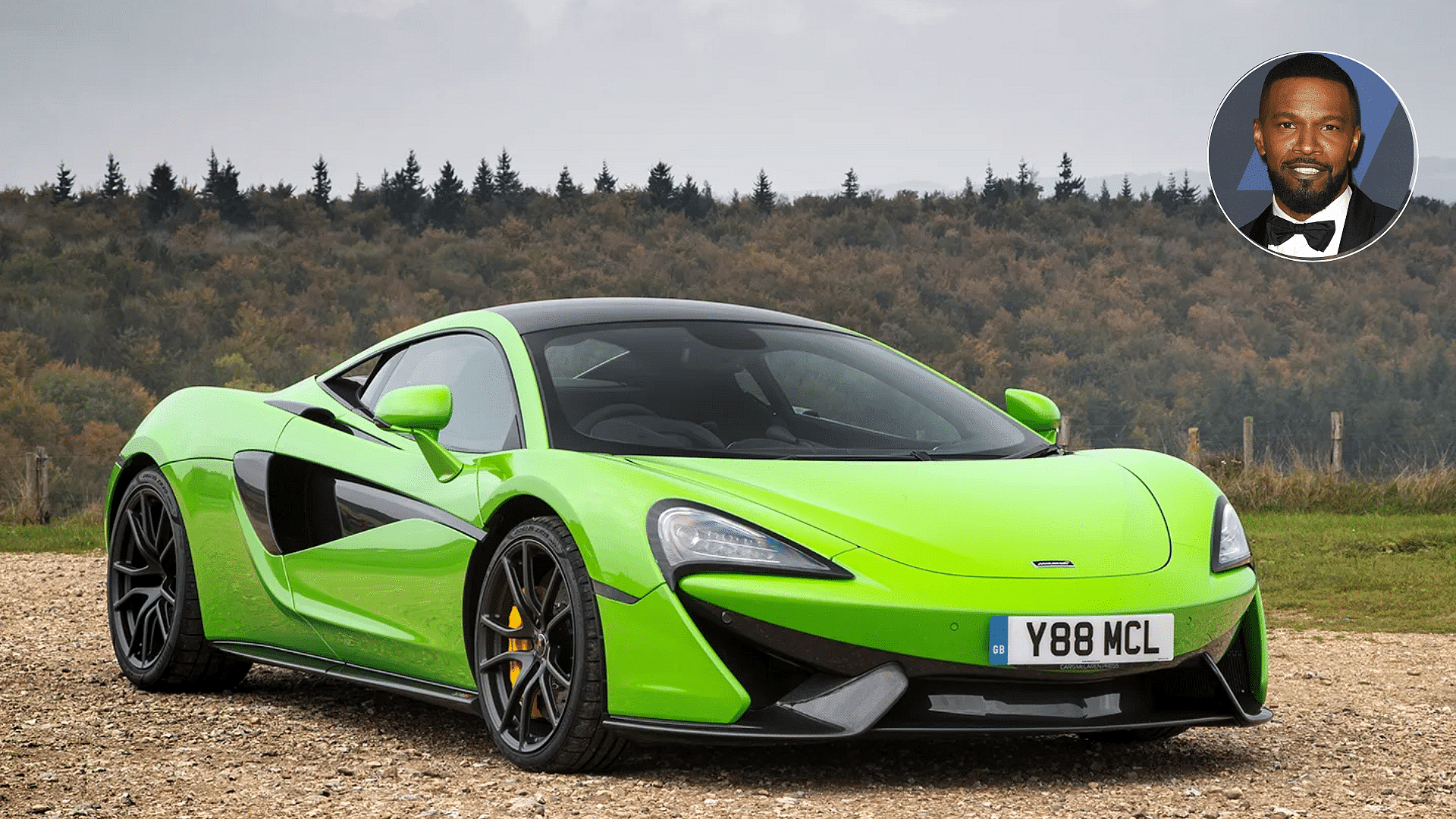 Jamie Foxx McLaren 570S