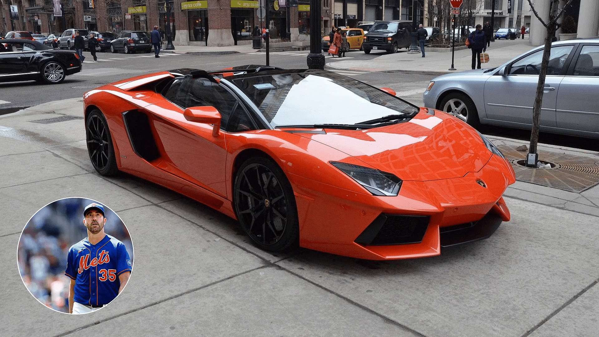 Justin Verlander Lamborghini Aventador Roadster