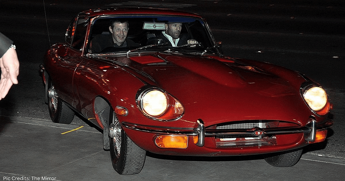 Jason Statham Jaguar E-Type