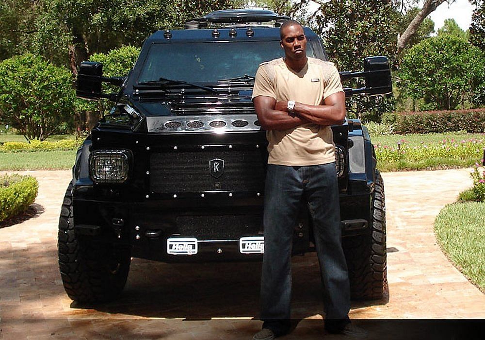 Dwight Howard's black Knight XV Truck