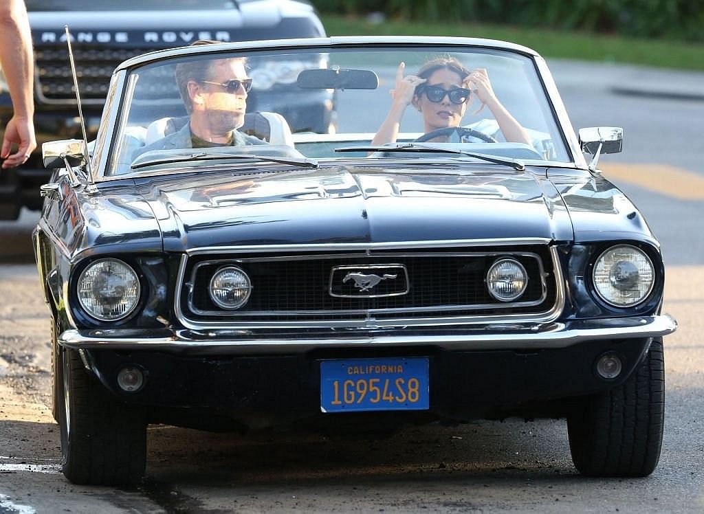 Salma Hayek Mustang GT