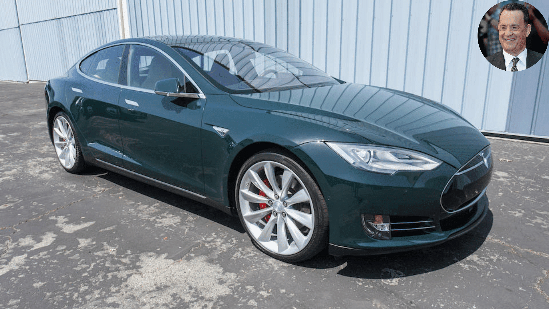 Tom Hanks' Tesla Model S