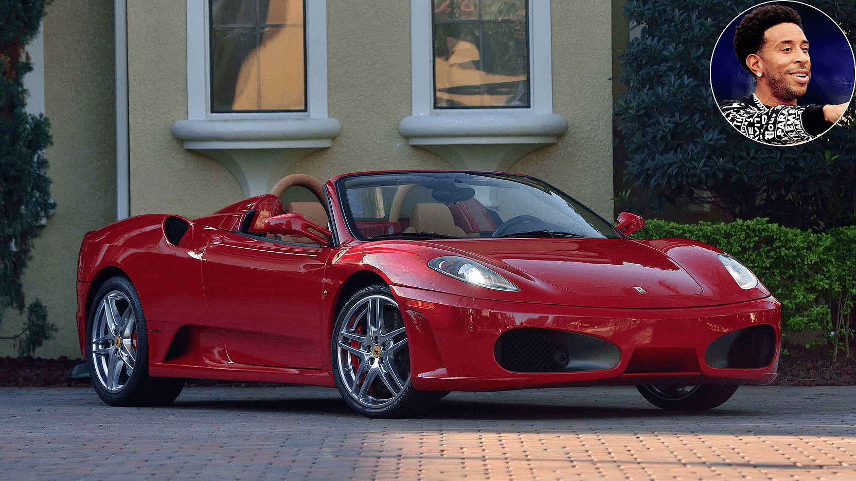 2009 Ferrari F430 Spider with Ludacris