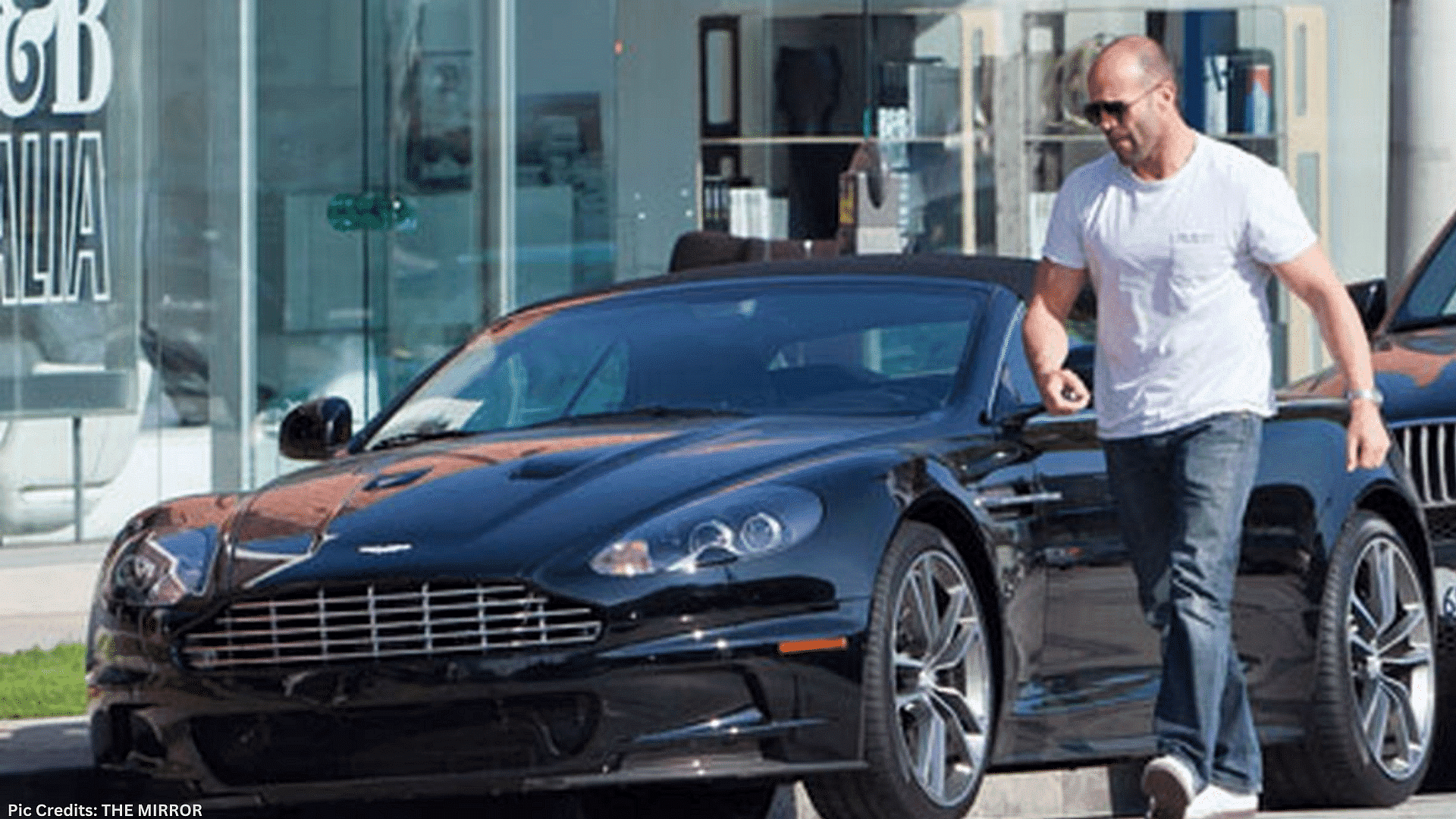 Jason Statham's Aston Martin 