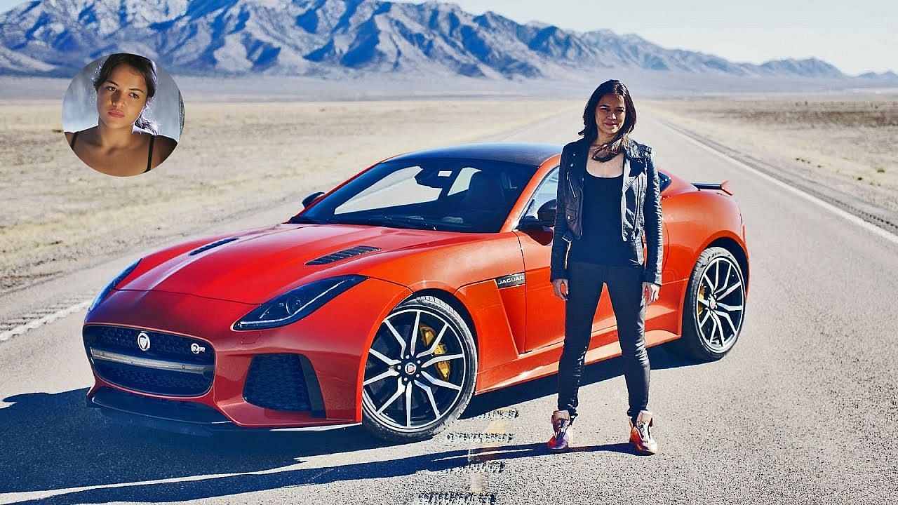 Jaguar F-Type - Michelle Rodriguez