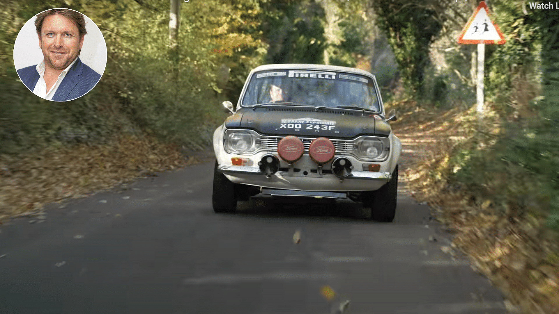 James Martin's Ford Escort MKI Rally Car