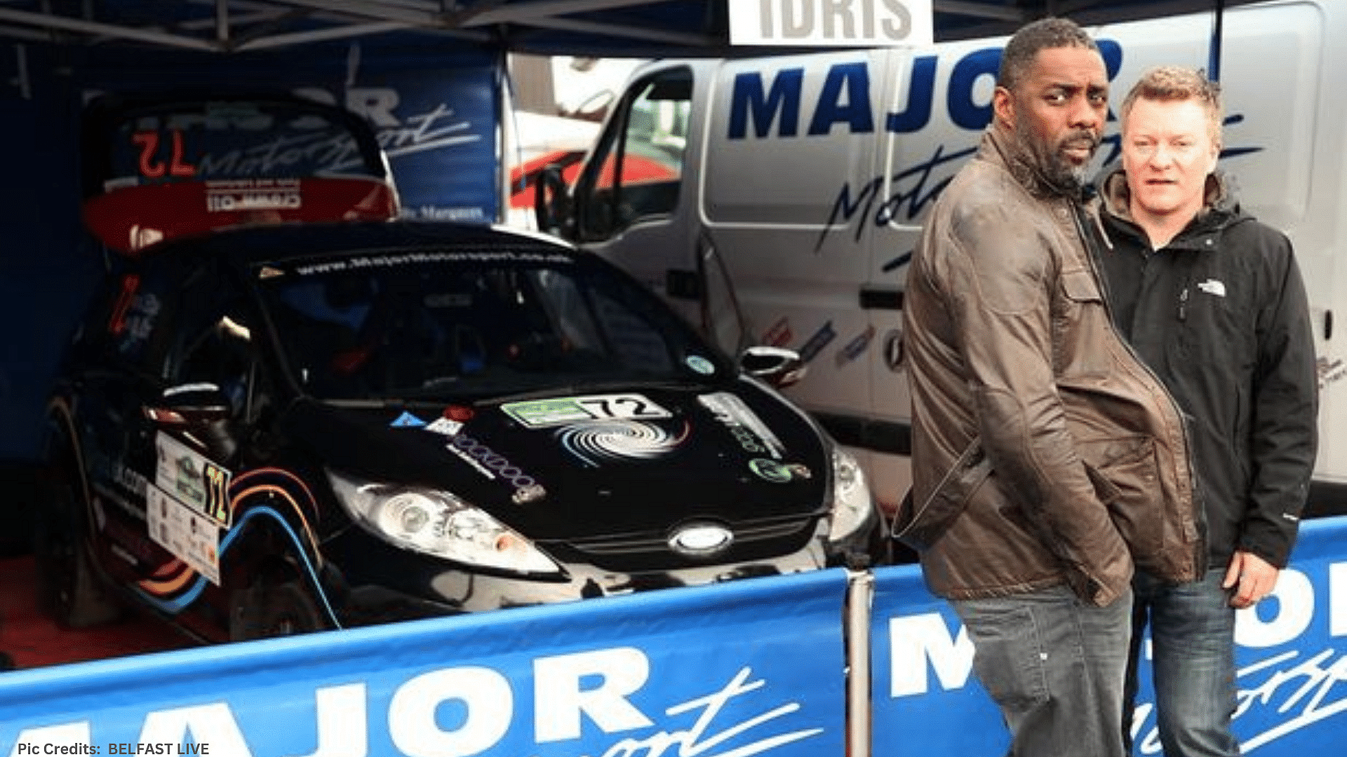 Idris Elba’s Ford Fiesta WRC