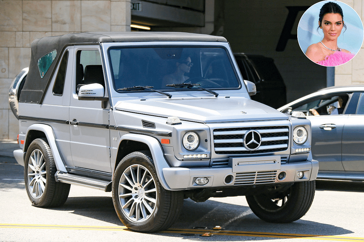 Mercedes-Benz G500 Cabriolet with Kendall Jenner