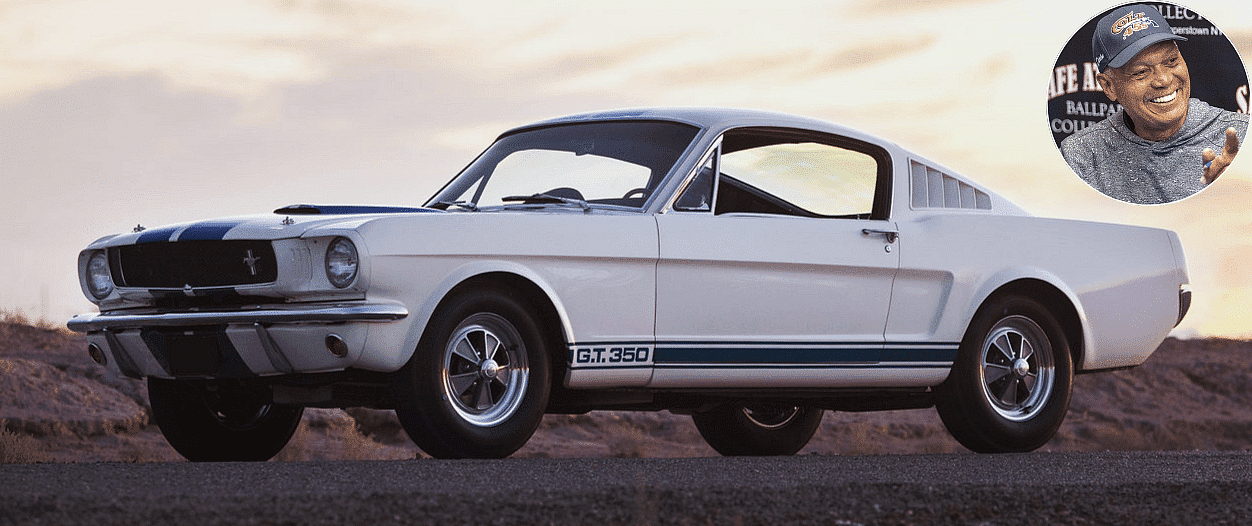 Reggie Jackson’s White 1965 Shelby GT350