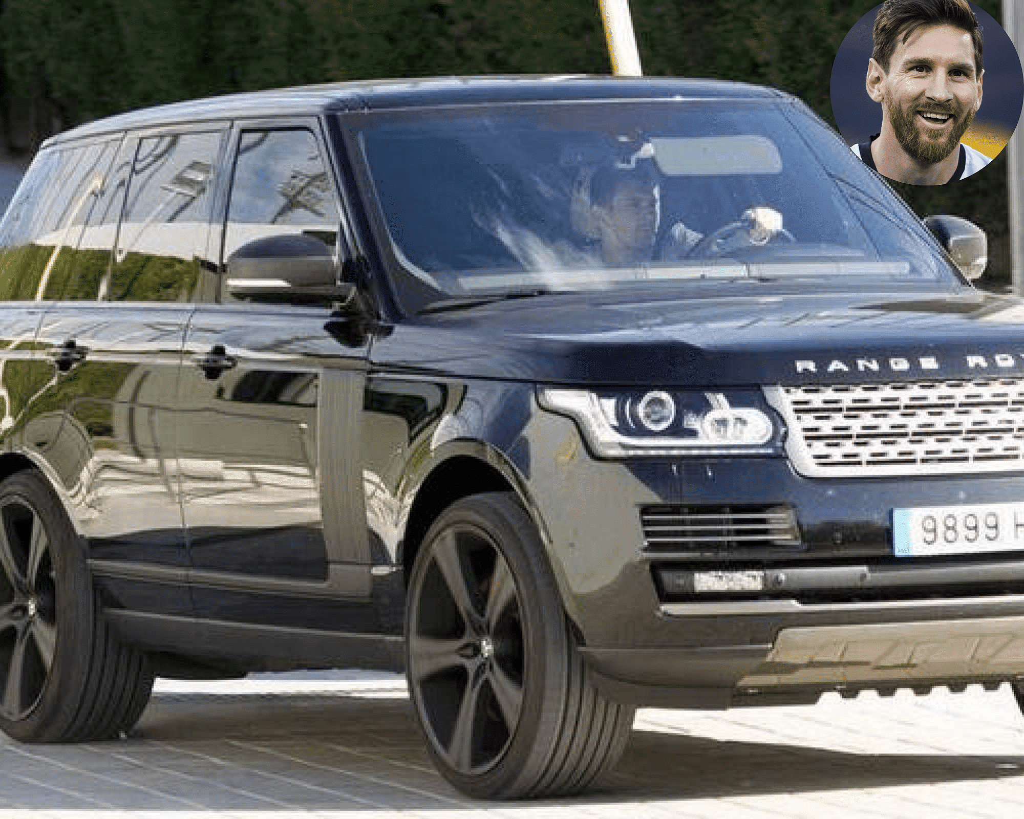 Lionel Messi's 2014 Range Rover Vogue