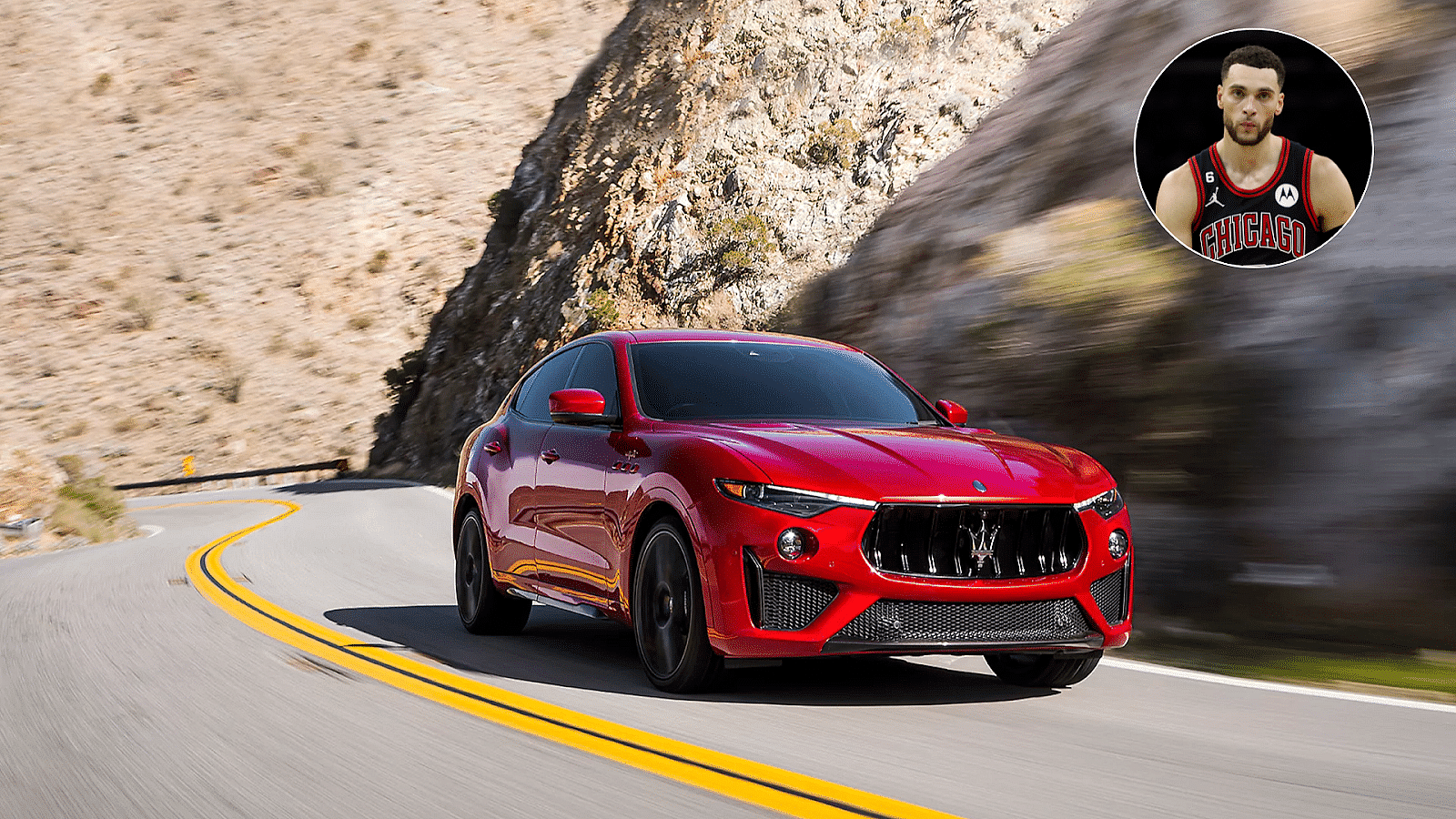 Zach LaVine's Maserati Levante